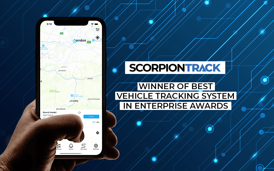 ScorpionTrack Fleet Wins Best Vehicle Tracking System in 2019 Enterprise Awards